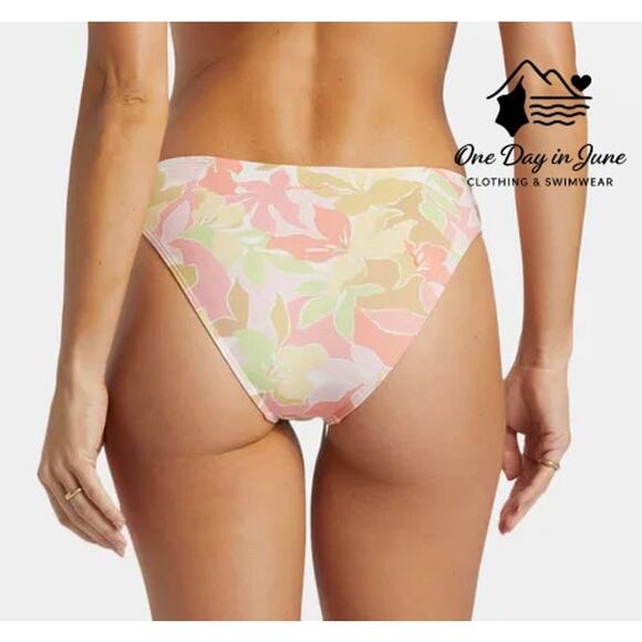 Billabong Sunshine Diaries Low Rider Bikini Bottom Size XL - Picture 2 of 7